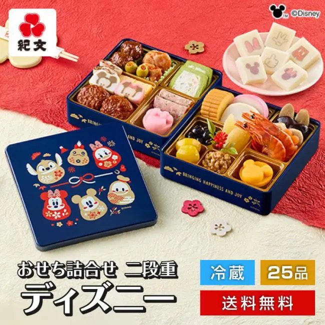 ディズニーキャラクターおせち